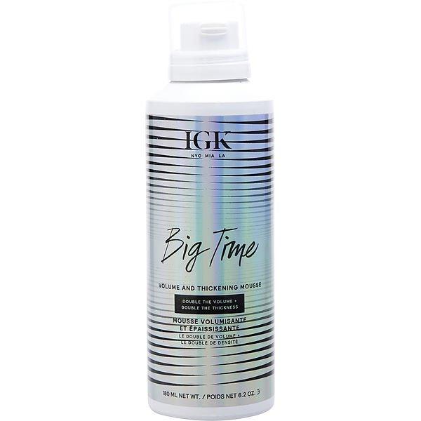 IGK Big Time Volume & Thickening Hair Mousse 6.2oz - Pileggi on the Square Salon Powered by Gatto Salon Group