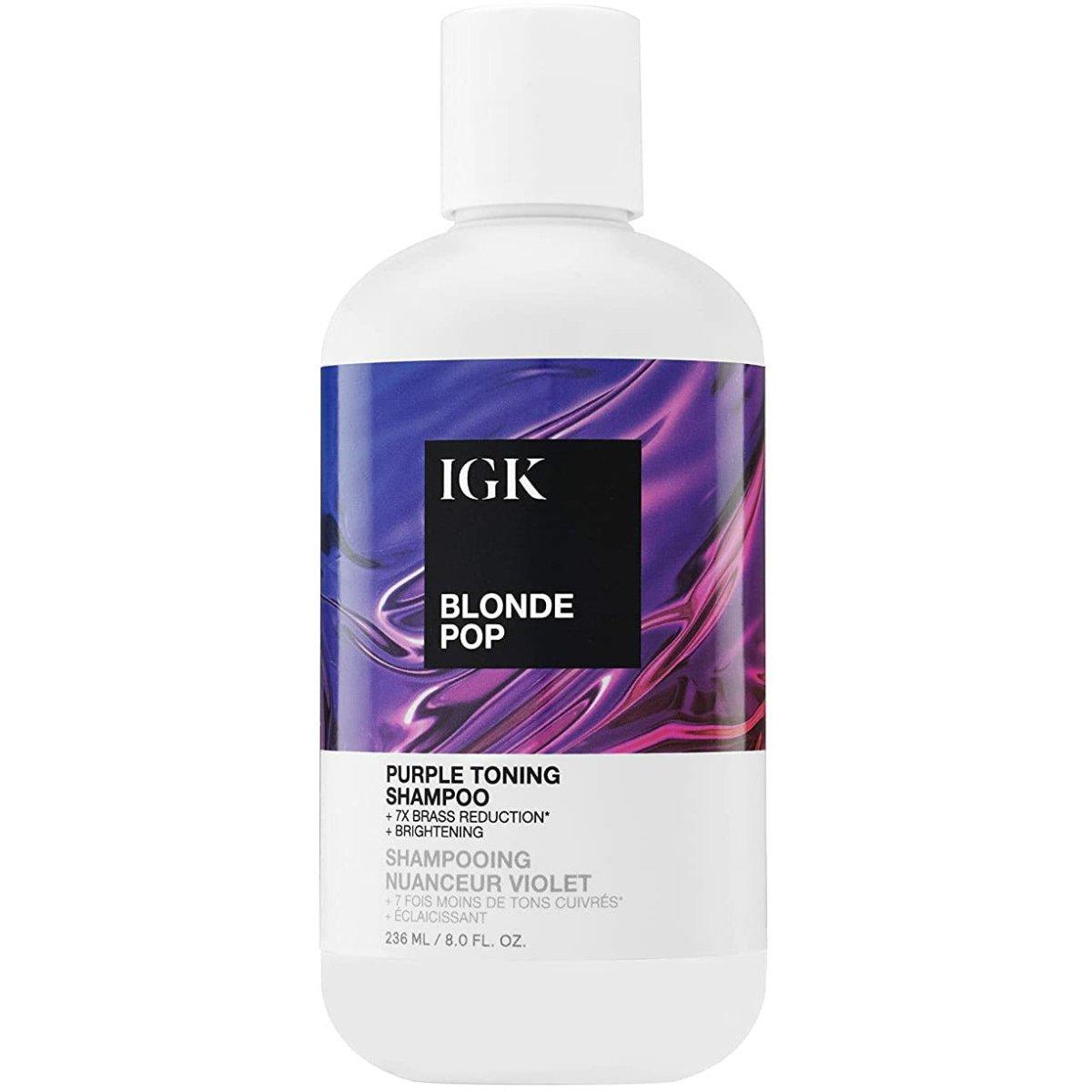 IGK Blonde POP Shampoo 8 oz - Pileggi on the Square Salon Powered by Gatto Salon Group