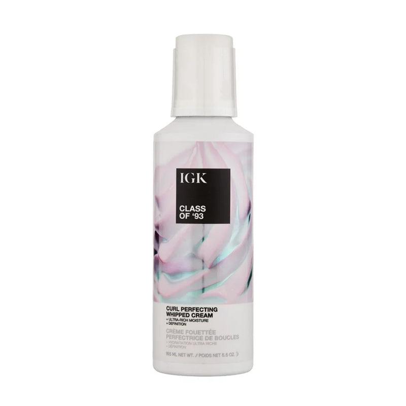 IGK Class of '93 Curl Perfecting Whipped Cream 5.5oz - Pileggi on the Square Salon Powered by Gatto Salon Group