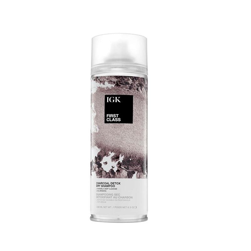 IGK FIRST CLASS Charcoal Detox Dry Shampoo 6.3oz - Pileggi on the Square Salon Powered by Gatto Salon Group