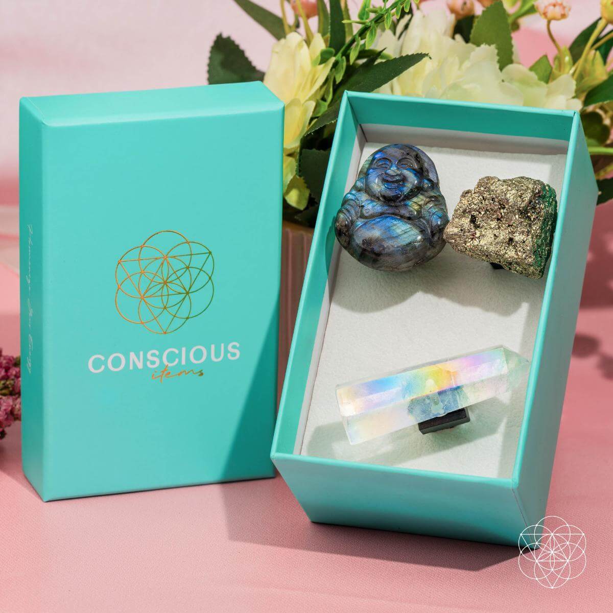 Joyous Traveler - Floating Crystal Car Kit - Pileggi on the Square Salon Powered by Gatto Salon Group