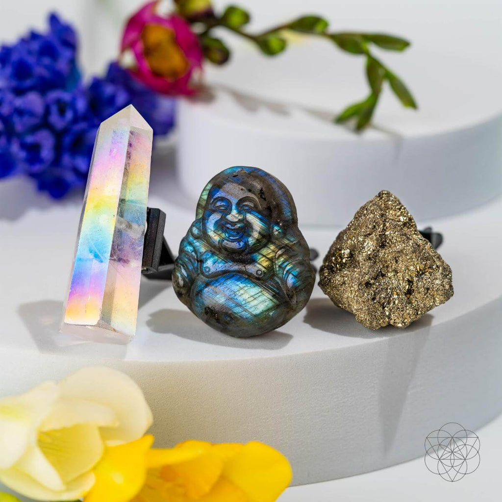Joyous Traveler - Floating Crystal Car Kit - Pileggi on the Square Salon Powered by Gatto Salon Group