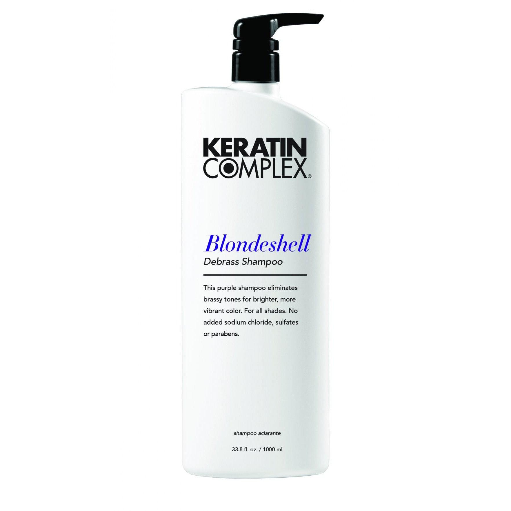 Keratin Complex Blondeshell Shampoo - Pileggi on the Square Salon Powered by Gatto Salon Group