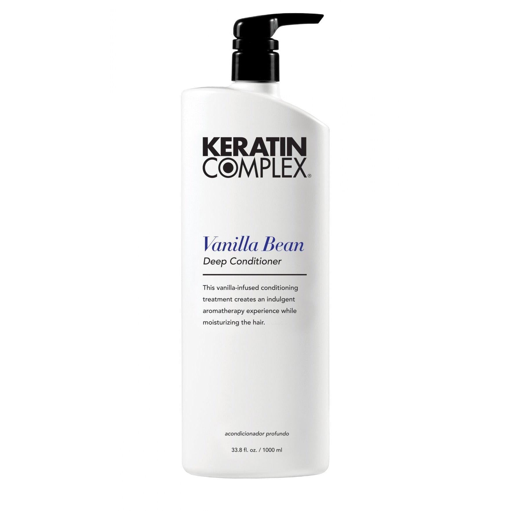 Keratin Complex Vanilla Bean Deep Conditioner - Pileggi on the Square Salon Powered by Gatto Salon Group