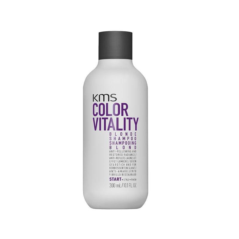 Kms Color Vitality Blonde Shampoo 10.1oz - Pileggi on the Square Salon Powered by Gatto Salon Group