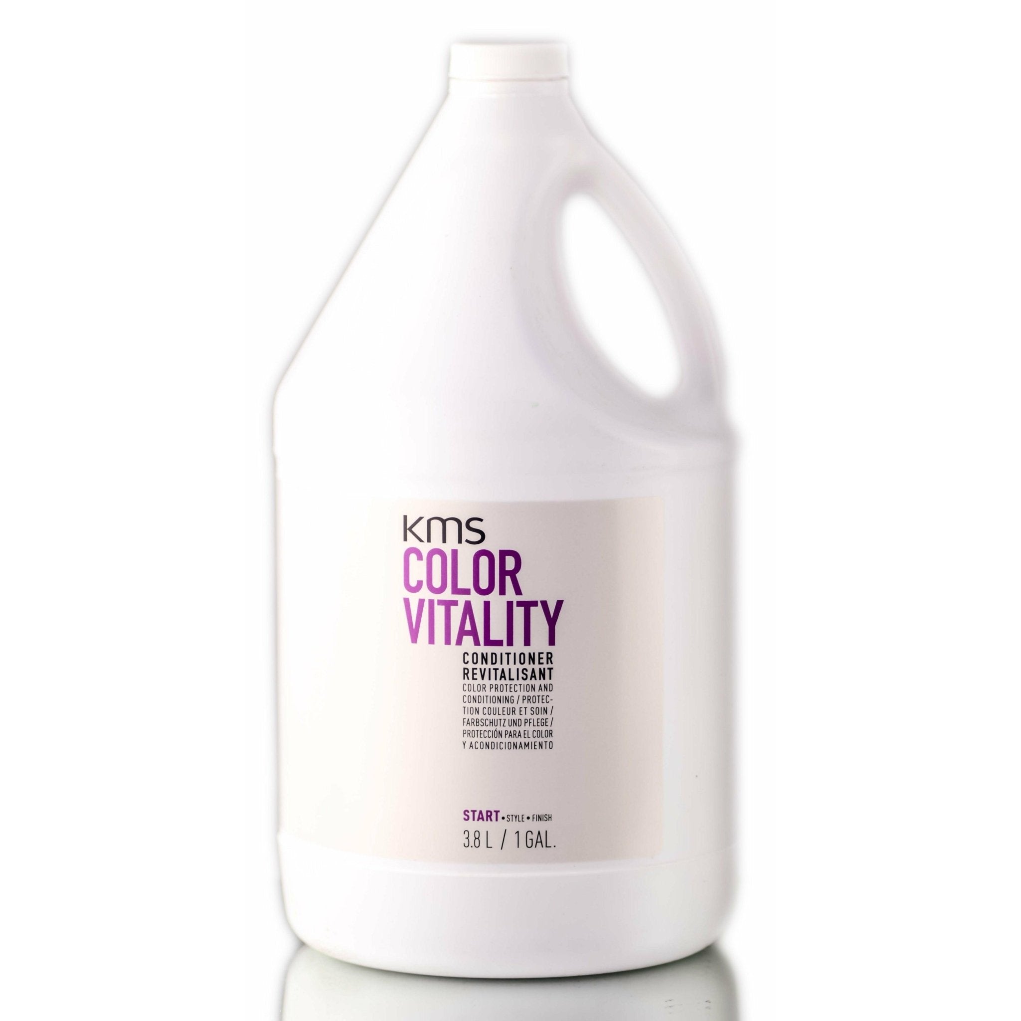 KMS Color Vitality Conditioner 128oz - Pileggi on the Square Salon Powered by Gatto Salon Group