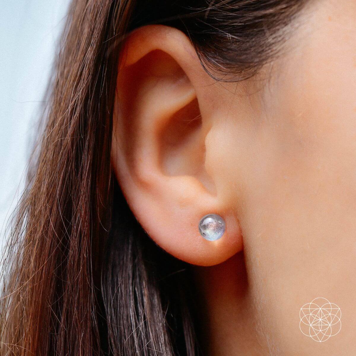 Labradorite Stabilization Earrings - Pileggi on the Square Salon Powered by Gatto Salon Group