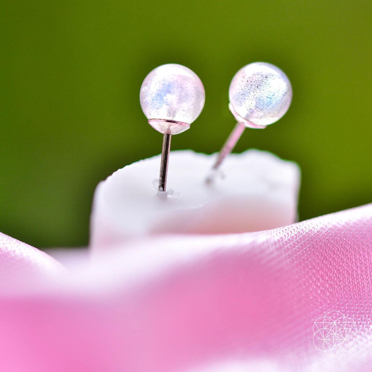 Labradorite Stabilization Earrings - Pileggi on the Square Salon Powered by Gatto Salon Group