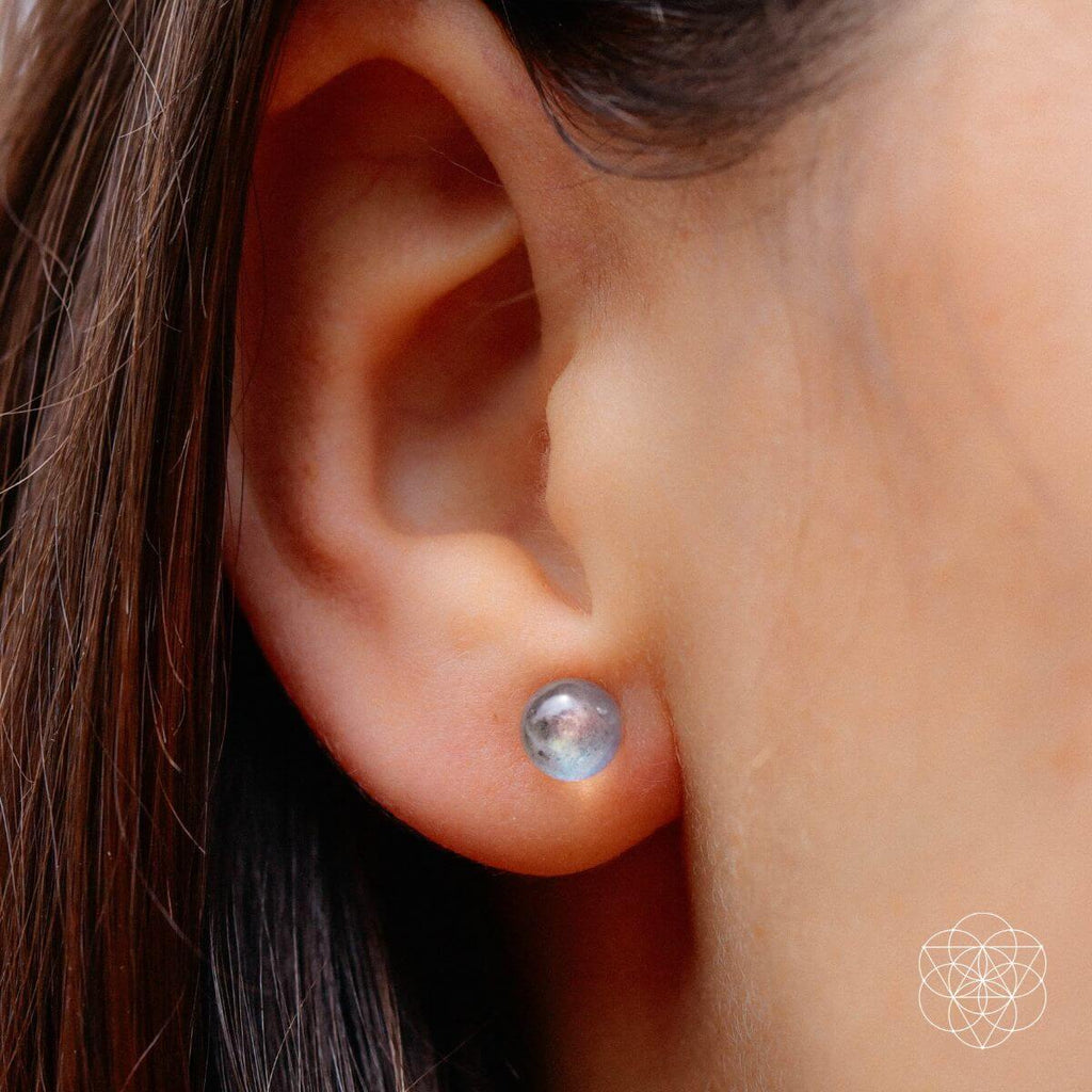 Labradorite Stabilization Earrings - Pileggi on the Square Salon Powered by Gatto Salon Group