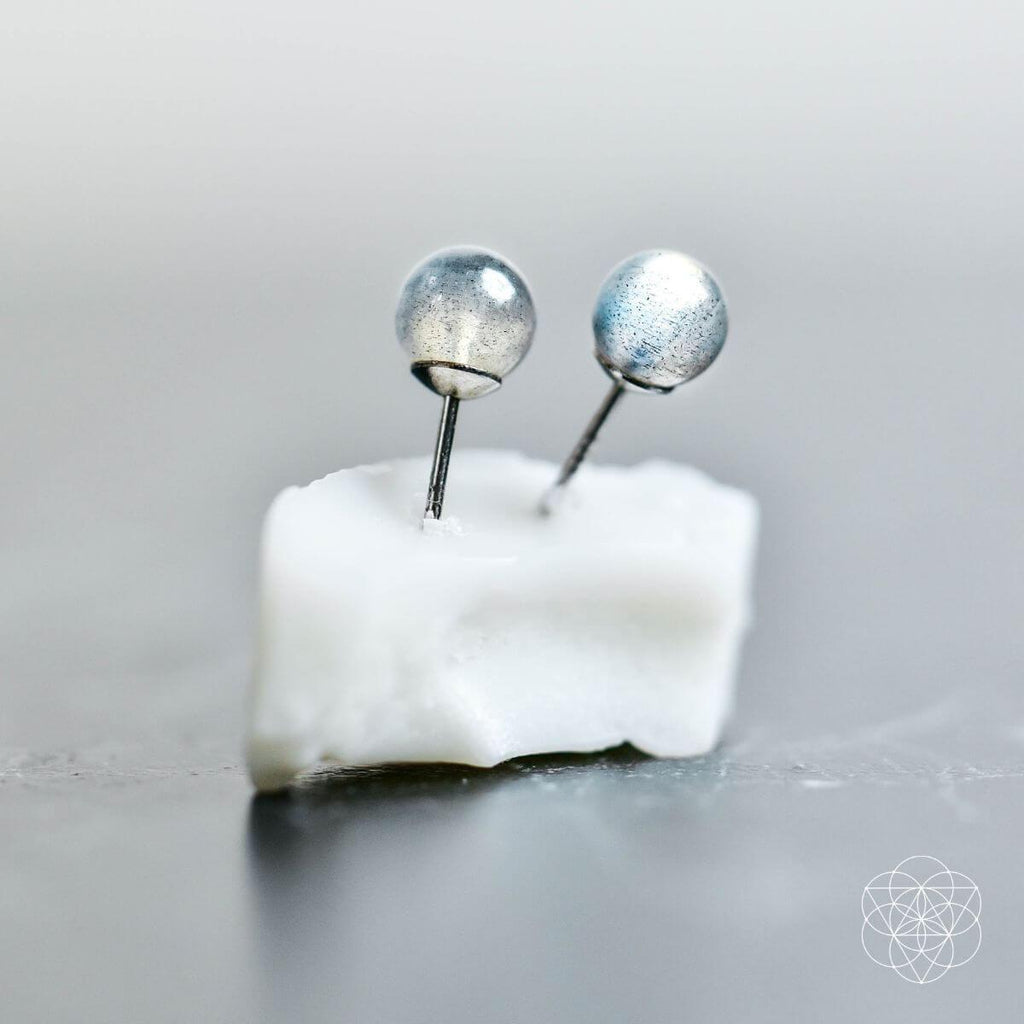 Labradorite Stabilization Earrings - Pileggi on the Square Salon Powered by Gatto Salon Group