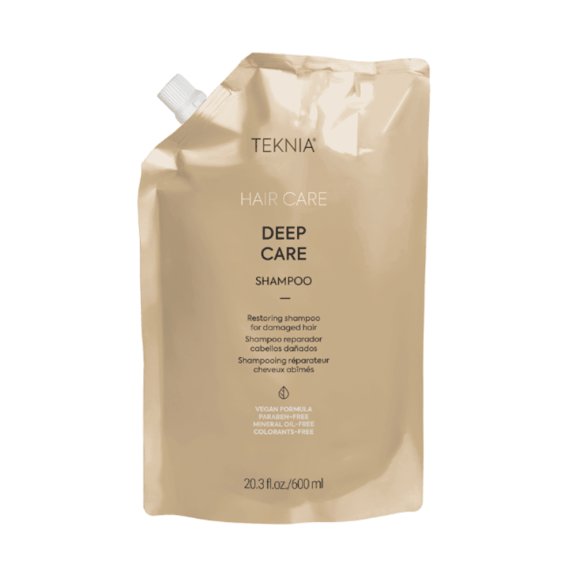 Lakme Deep Care Shampoo 20.3oz Refill Pouch - Pileggi on the Square Salon Powered by Gatto Salon Group
