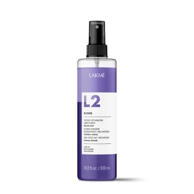 Lakme L2 Instant Detangling Conditioner - Blonde - Pileggi on the Square Salon Powered by Gatto Salon Group