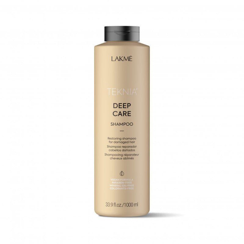 Lakme Teknia Deep Care Shampoo 33.9oz - Pileggi on the Square Salon Powered by Gatto Salon Group