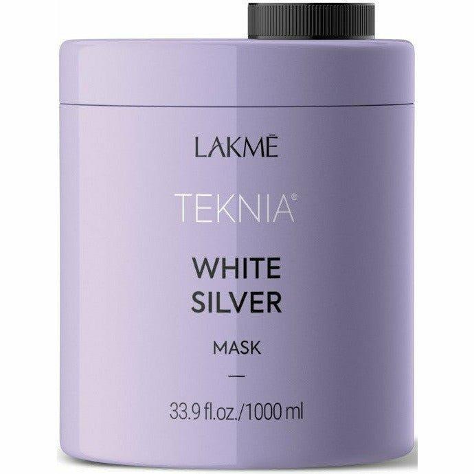 Lakme Teknia White Silver Mask - Pileggi on the Square Salon Powered by Gatto Salon Group