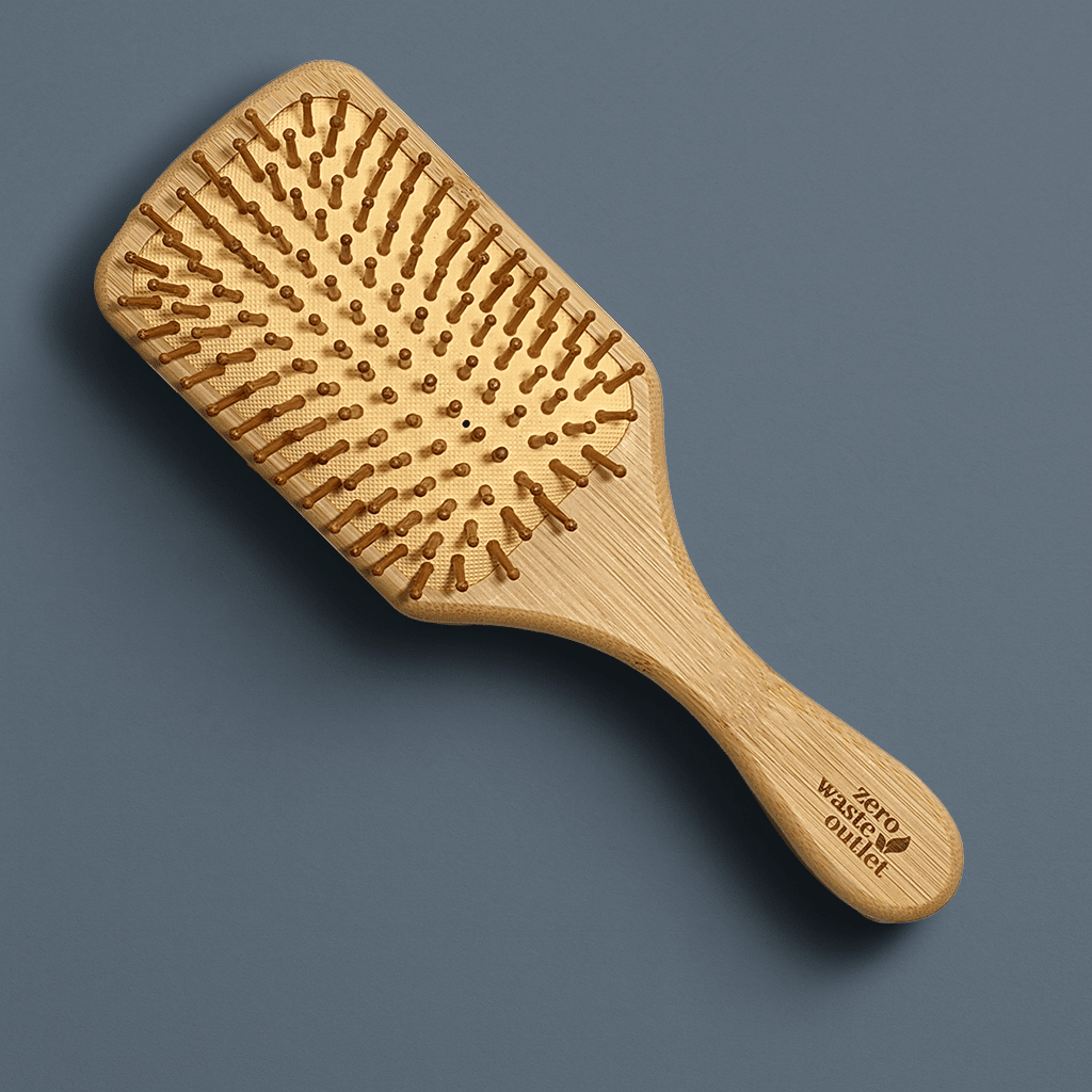 Large Paddle Style Bamboo Hairbrush - Pileggi on the Square Salon Powered by Gatto Salon Group