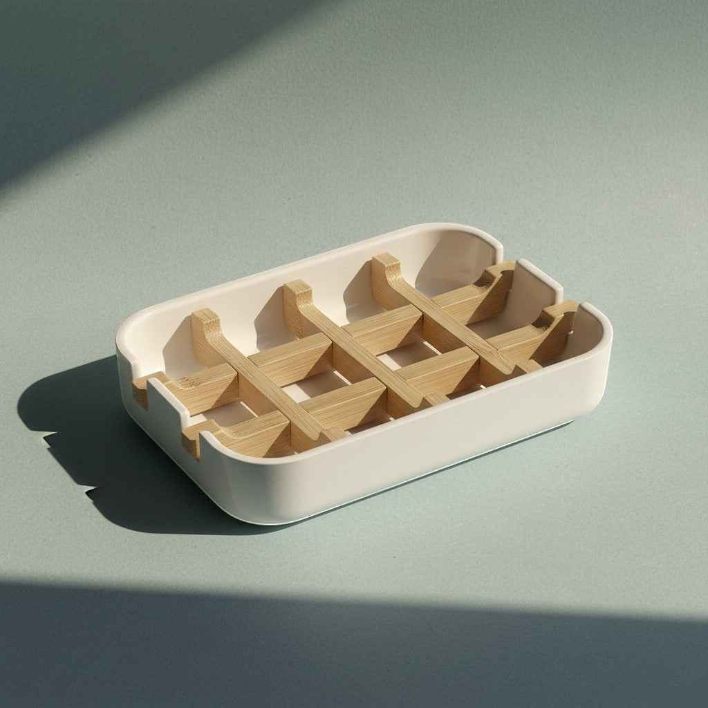 Lifted Soap Dish - Plastic - Free - Pileggi on the Square Salon Powered by Gatto Salon Group