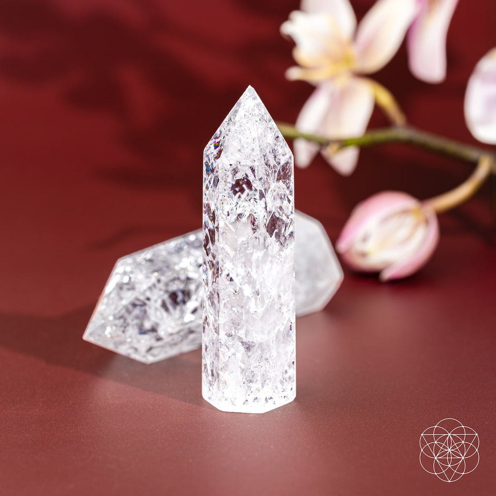 Limitless Manifestation - Ice Quartz Point - Pileggi on the Square Salon Powered by Gatto Salon Group