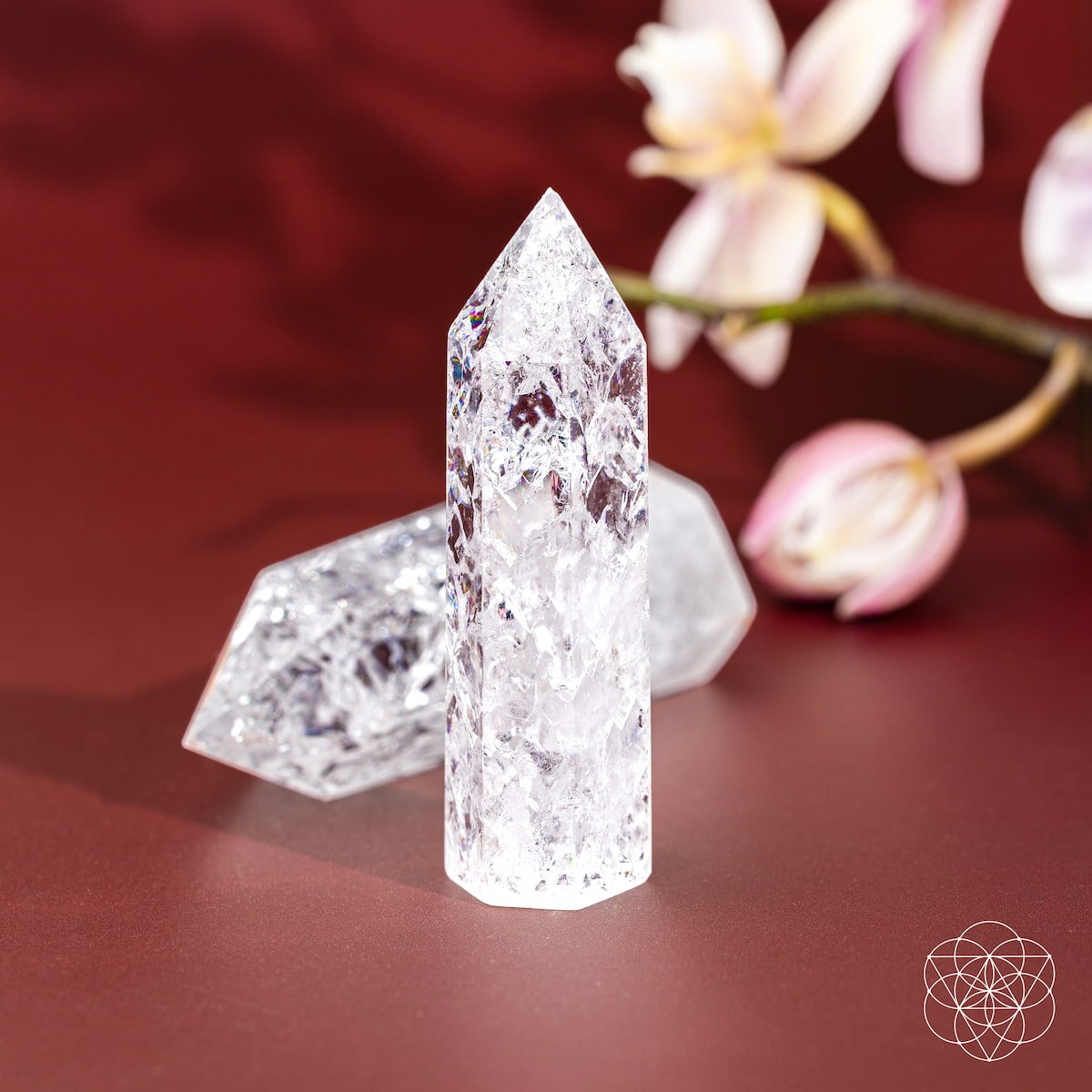 Limitless Manifestation - Ice Quartz Point - Pileggi on the Square Salon Powered by Gatto Salon Group