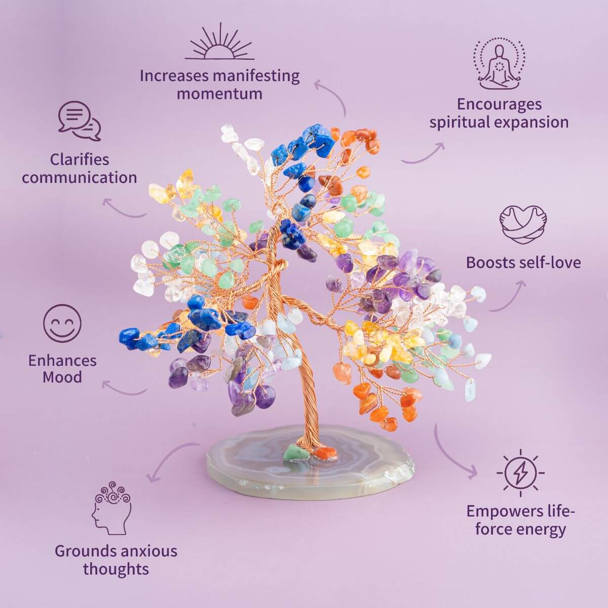 Limitless Possibilities - Feng Shui Chakra Tree - Pileggi on the Square Salon Powered by Gatto Salon Group