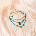 Luminous Glow - The Turquoise and Pearl Anklets of Love - Pileggi on the Square Salon Powered by Gatto Salon Group