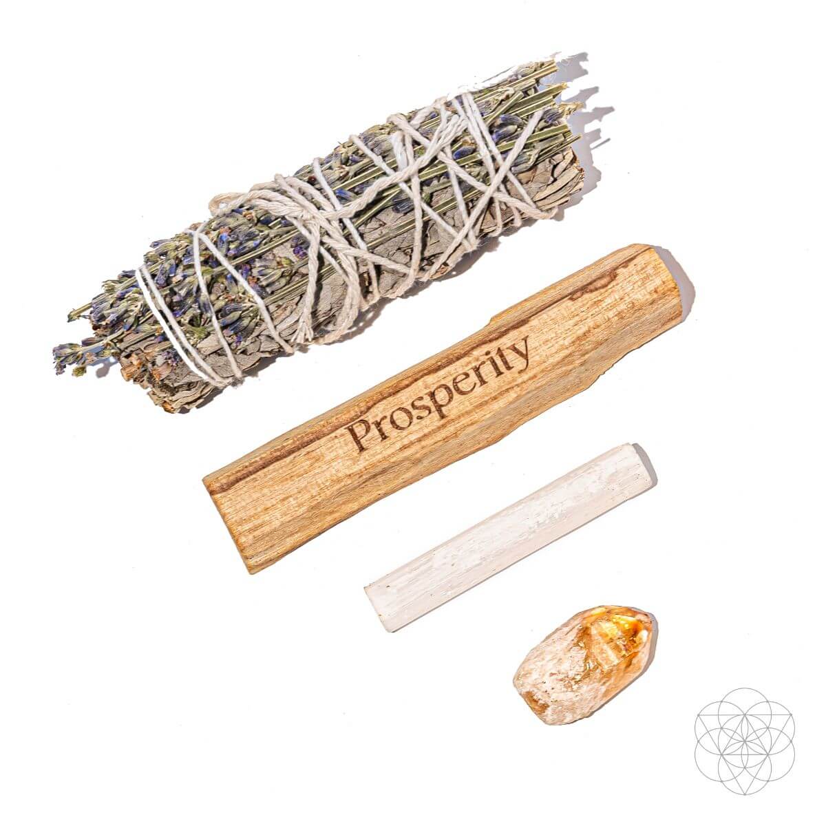 Manifest Miracles - Prosperity Smudging Kit (5 Pieces) - Pileggi on the Square Salon Powered by Gatto Salon Group