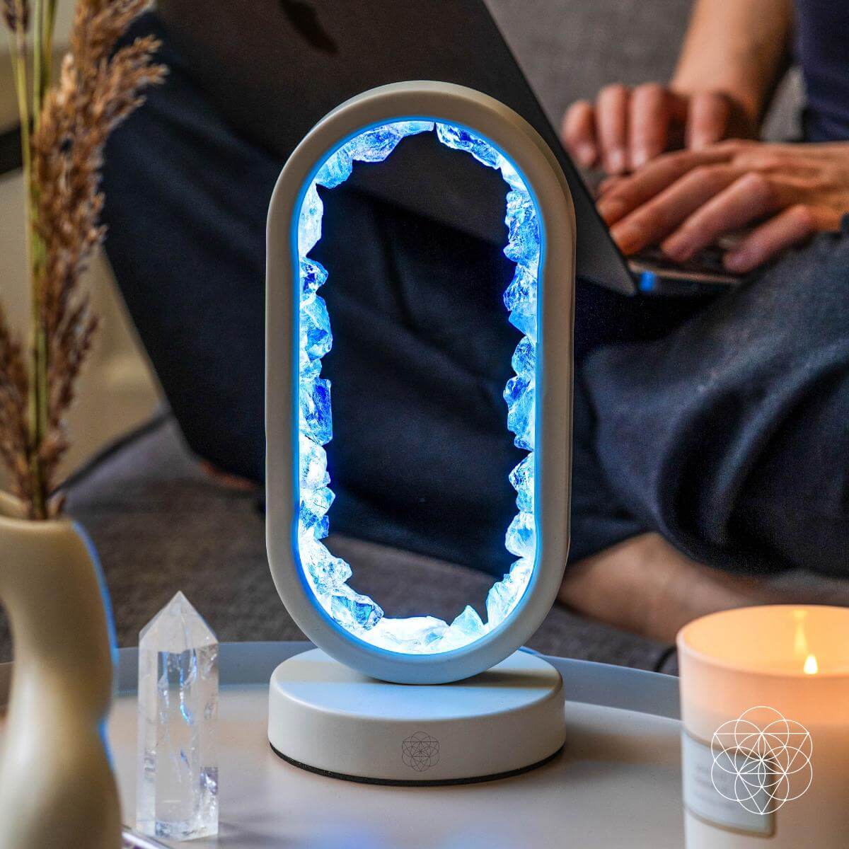 Manifest Success - Clear Quartz Lamp of Achievement - Pileggi on the Square Salon Powered by Gatto Salon Group