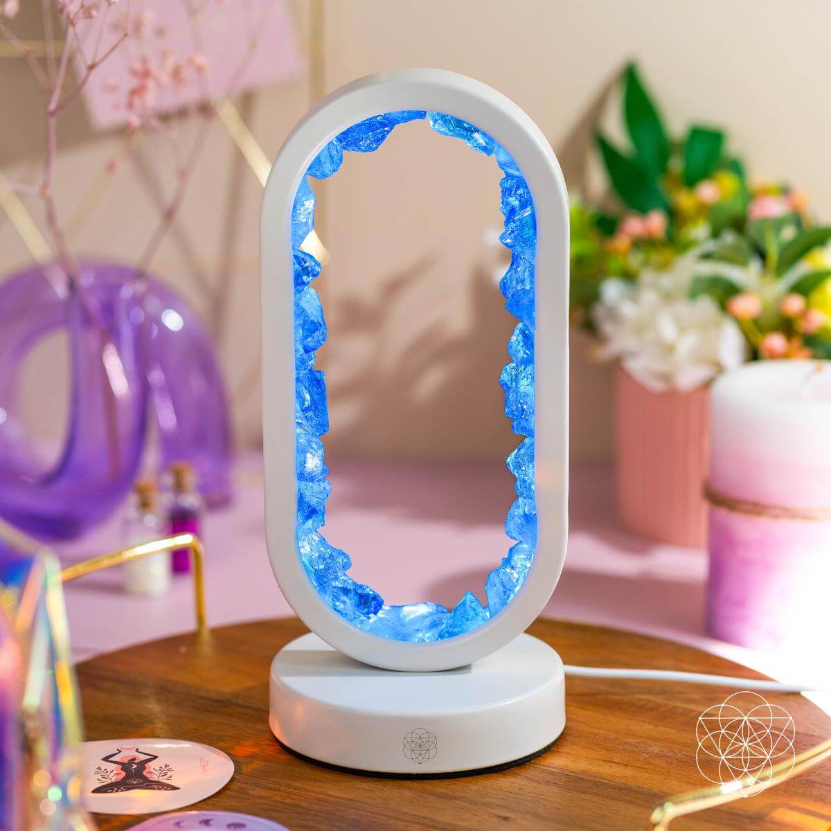 Manifest Success - Clear Quartz Lamp of Achievement - Pileggi on the Square Salon Powered by Gatto Salon Group