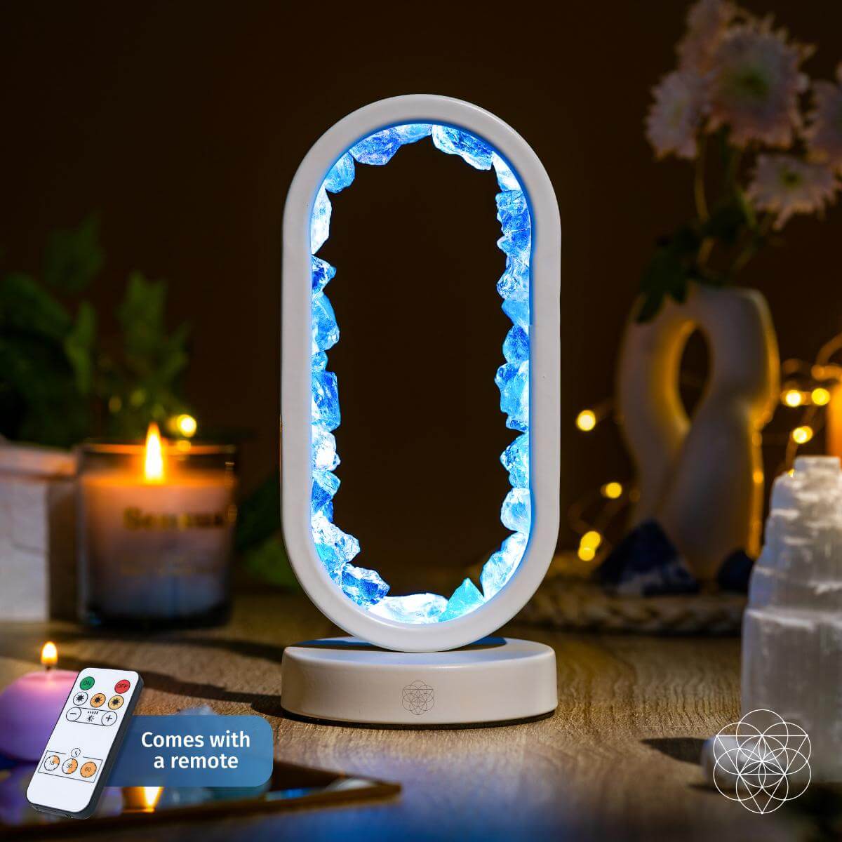 Manifest Success - Clear Quartz Lamp of Achievement - Pileggi on the Square Salon Powered by Gatto Salon Group