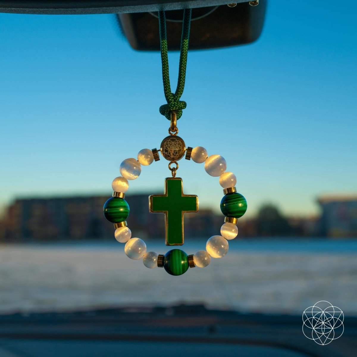 Mindful Journey - Cross Charm Tassel of Safe Travels - Pileggi on the Square Salon Powered by Gatto Salon Group