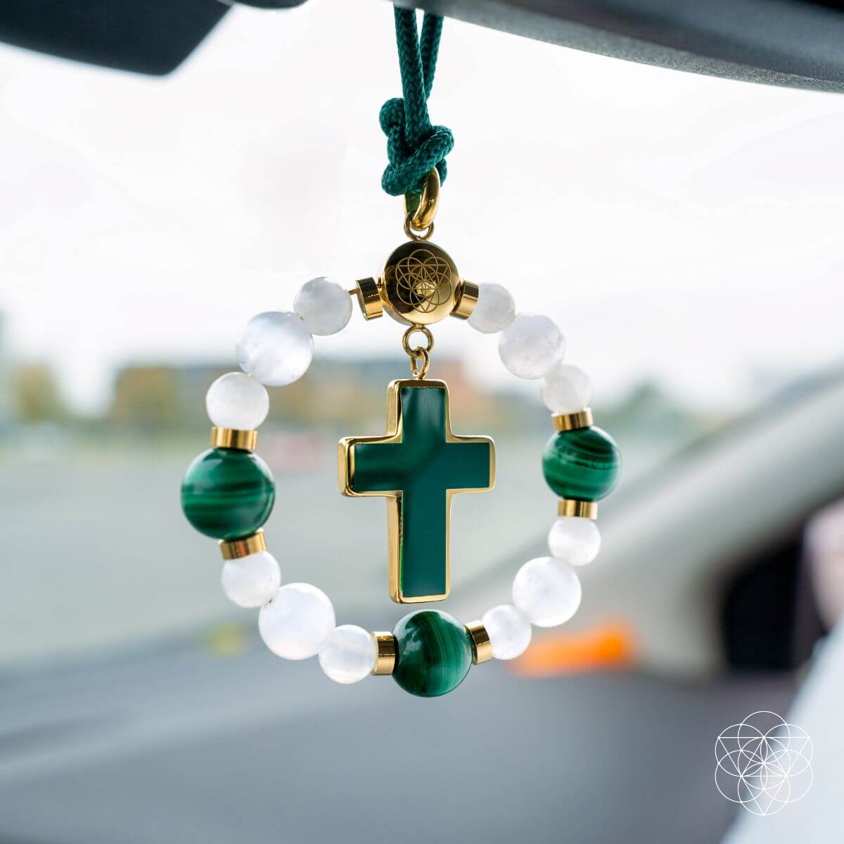 Mindful Journey - Cross Charm Tassel of Safe Travels - Pileggi on the Square Salon Powered by Gatto Salon Group