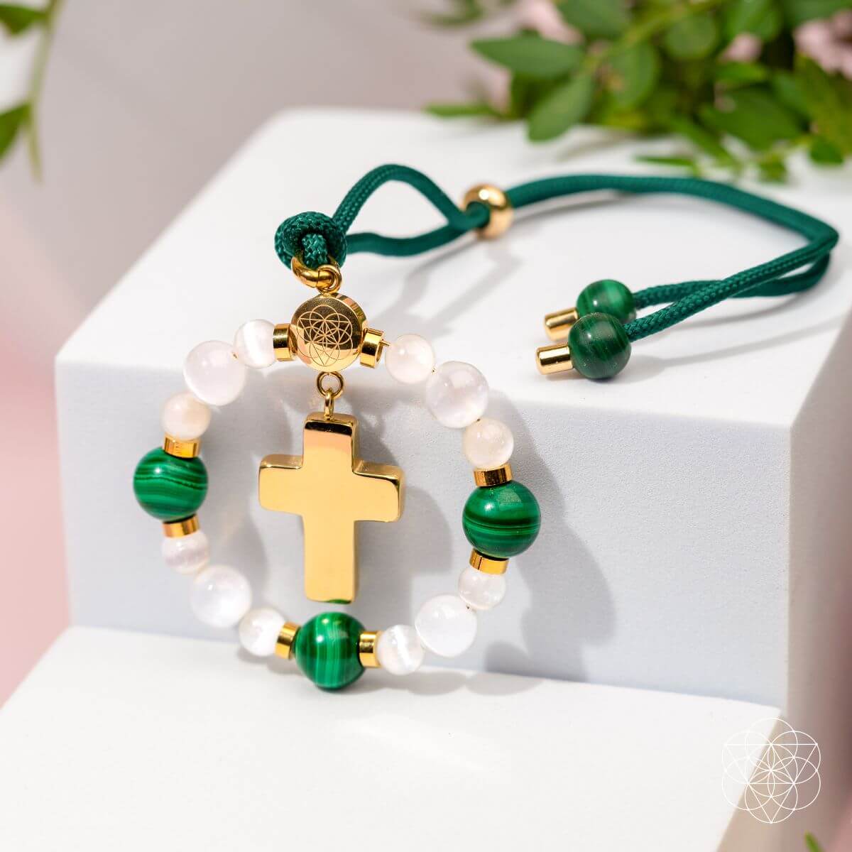 Mindful Journey - Cross Charm Tassel of Safe Travels - Pileggi on the Square Salon Powered by Gatto Salon Group