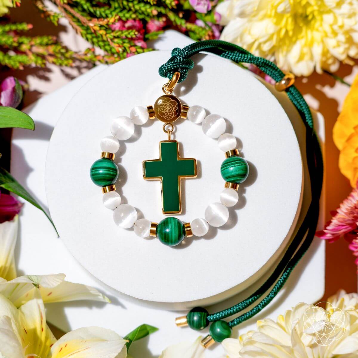 Mindful Journey - Cross Charm Tassel of Safe Travels - Pileggi on the Square Salon Powered by Gatto Salon Group