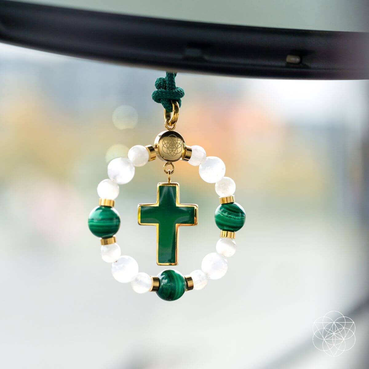 Mindful Journey - Cross Charm Tassel of Safe Travels - Pileggi on the Square Salon Powered by Gatto Salon Group