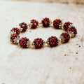 Natural Garnet Healing Bracelet - Pileggi on the Square Salon Powered by Gatto Salon Group