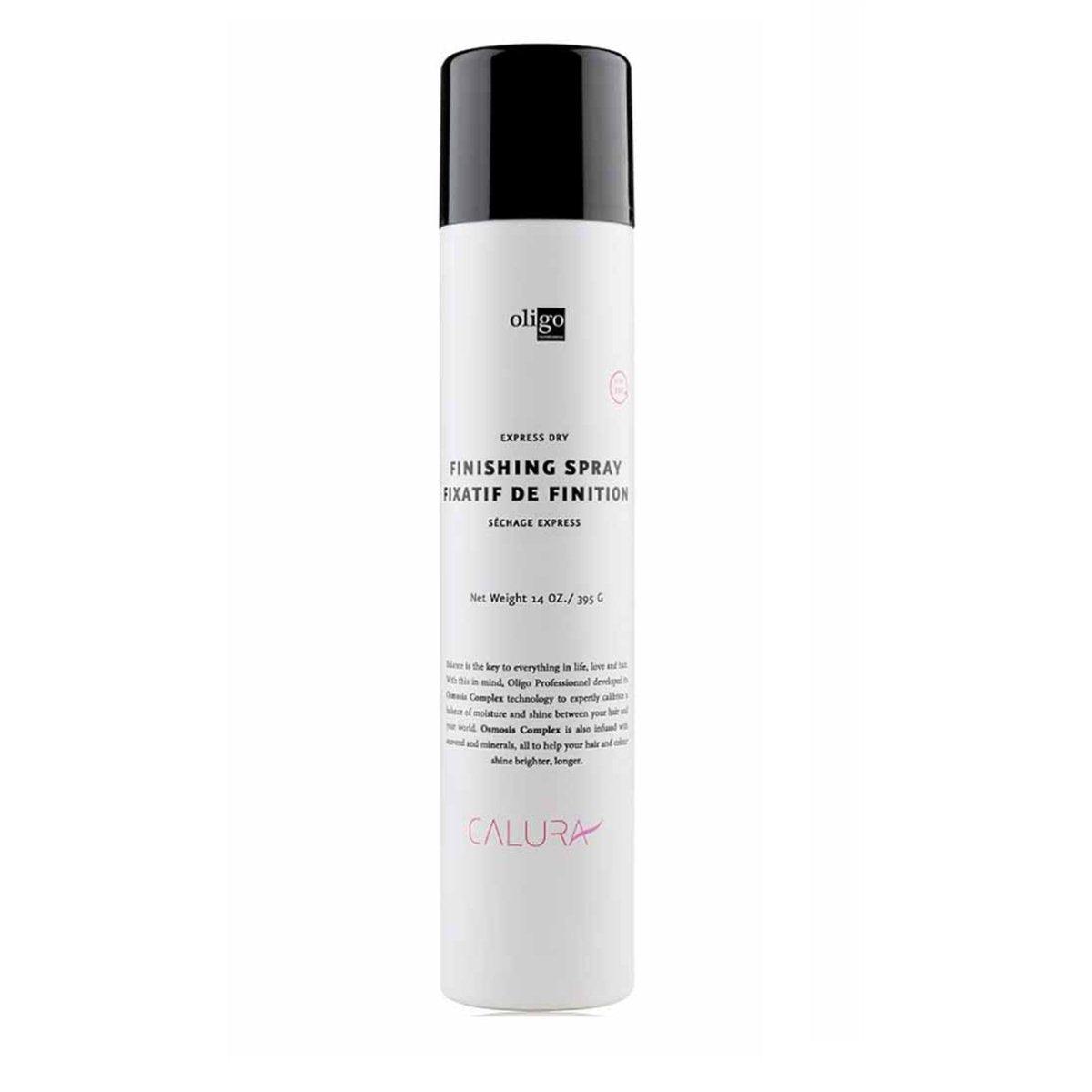 OLIGO CALURA Express Dry Finishing Spray 14 oz - Pileggi on the Square Salon Powered by Gatto Salon Group