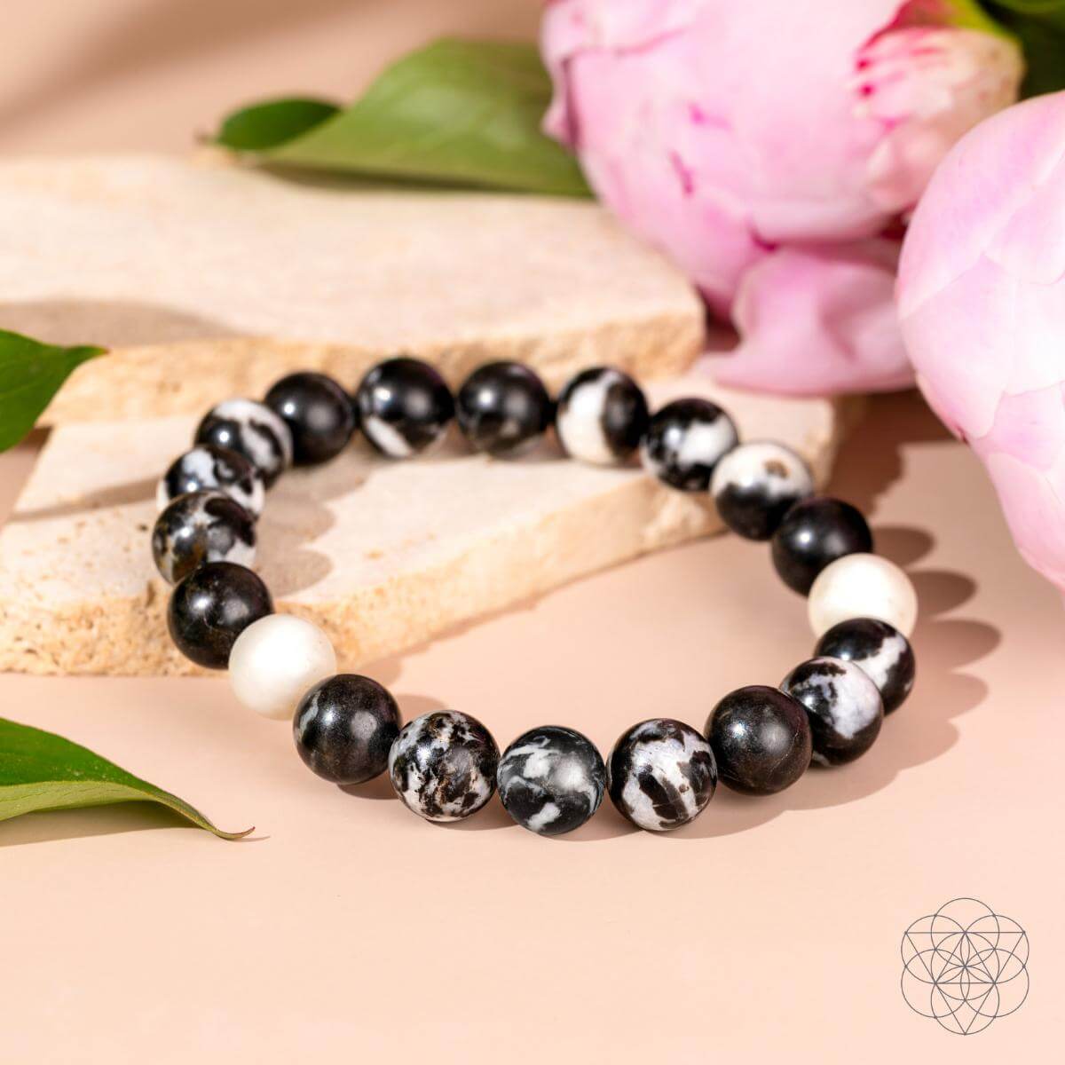 Permission to Pause - The Zebra Jasper Bracelet - Pileggi on the Square Salon Powered by Gatto Salon Group