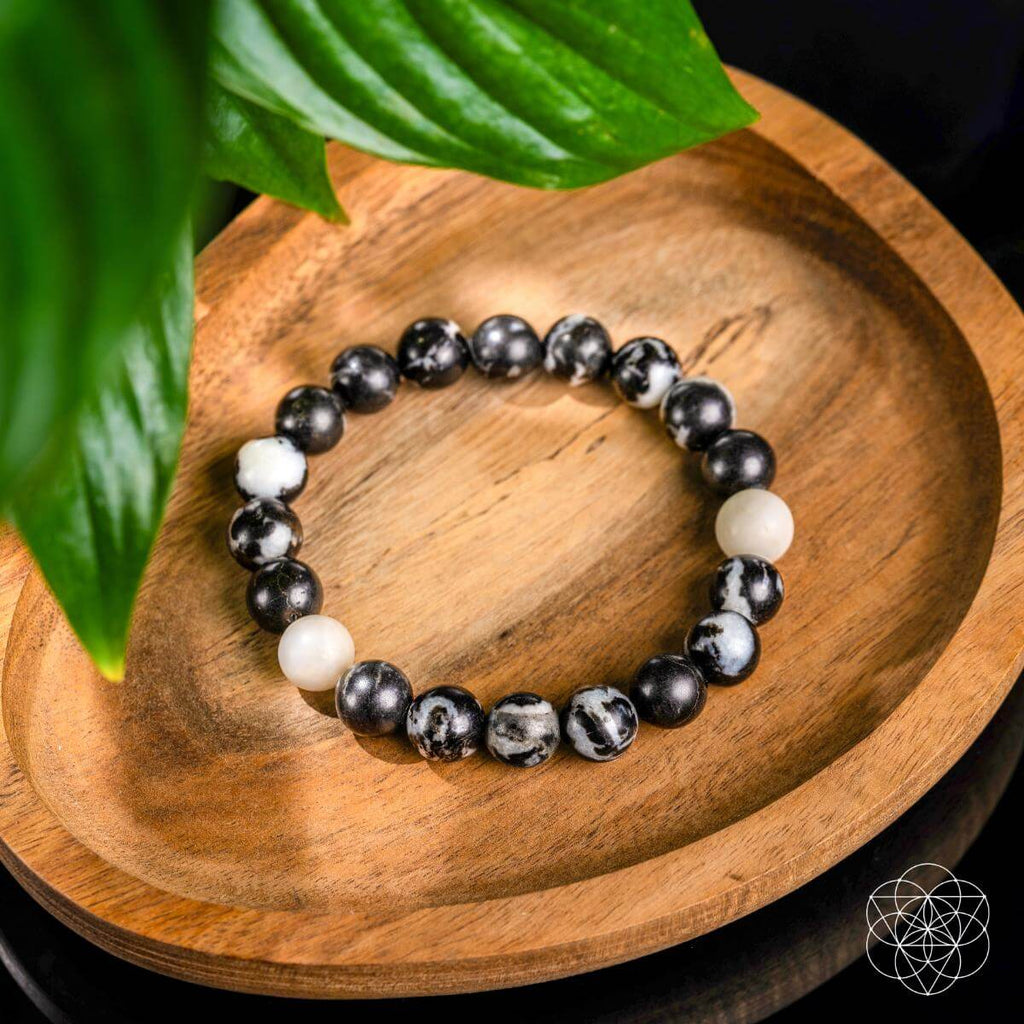 Permission to Pause - The Zebra Jasper Bracelet - Pileggi on the Square Salon Powered by Gatto Salon Group