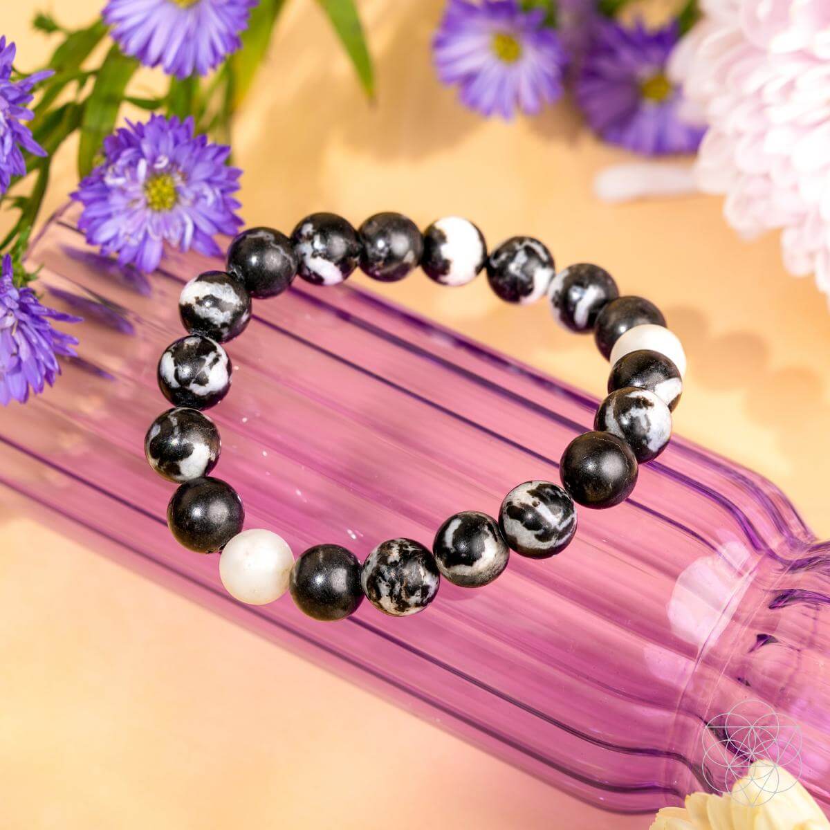 Permission to Pause - The Zebra Jasper Bracelet - Pileggi on the Square Salon Powered by Gatto Salon Group
