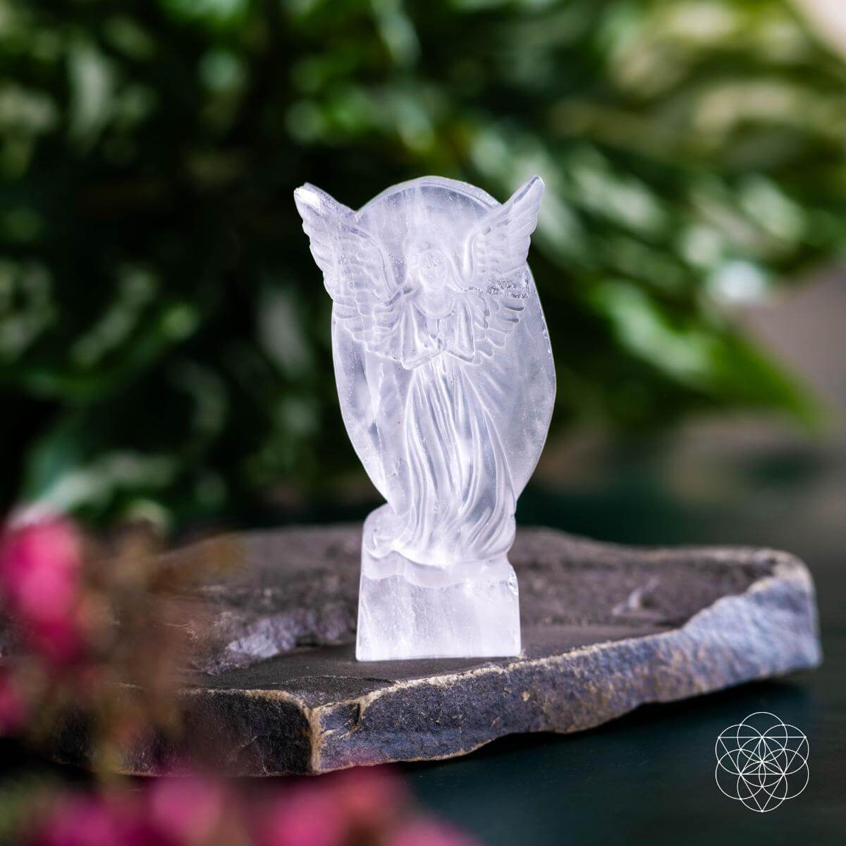 Personal Protector - Angel Carving of Ascension - Pileggi on the Square Salon Powered by Gatto Salon Group