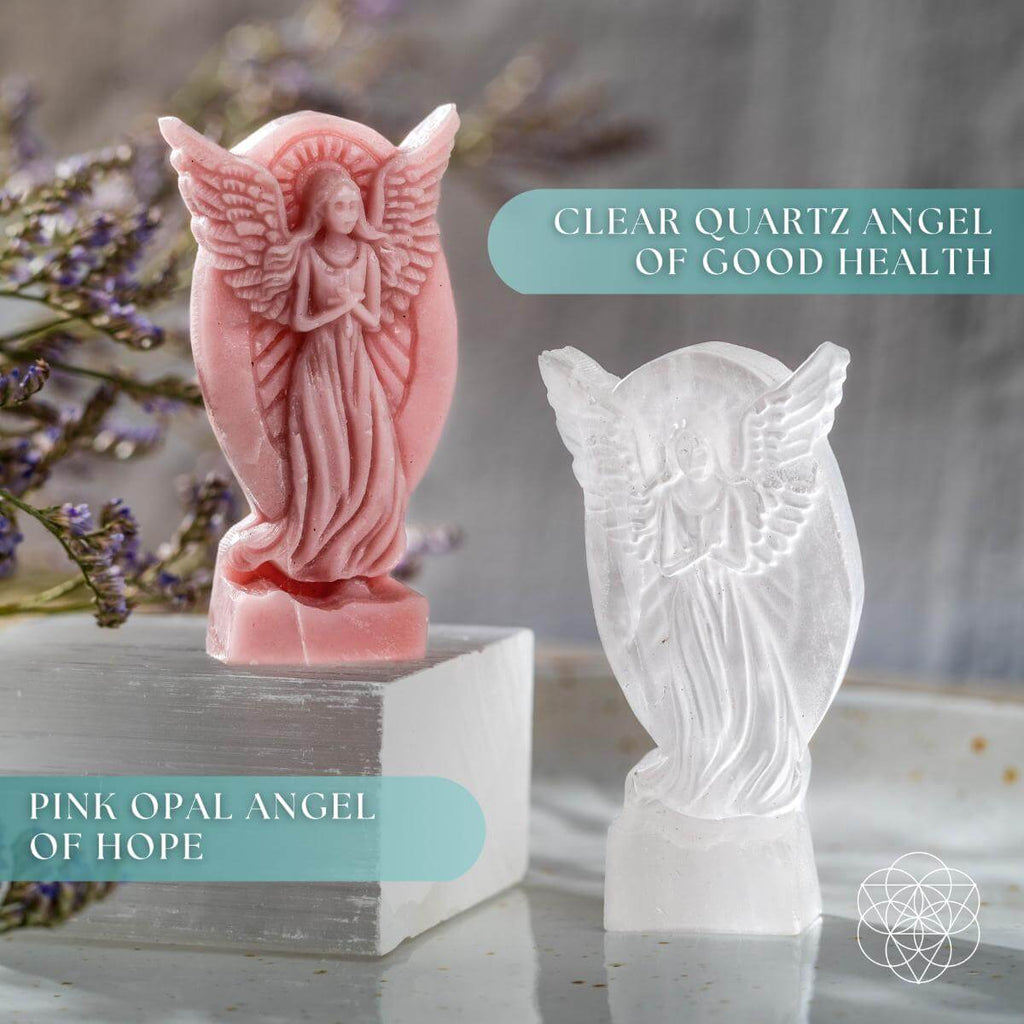 Personal Protector - Angel Carving of Ascension - Pileggi on the Square Salon Powered by Gatto Salon Group