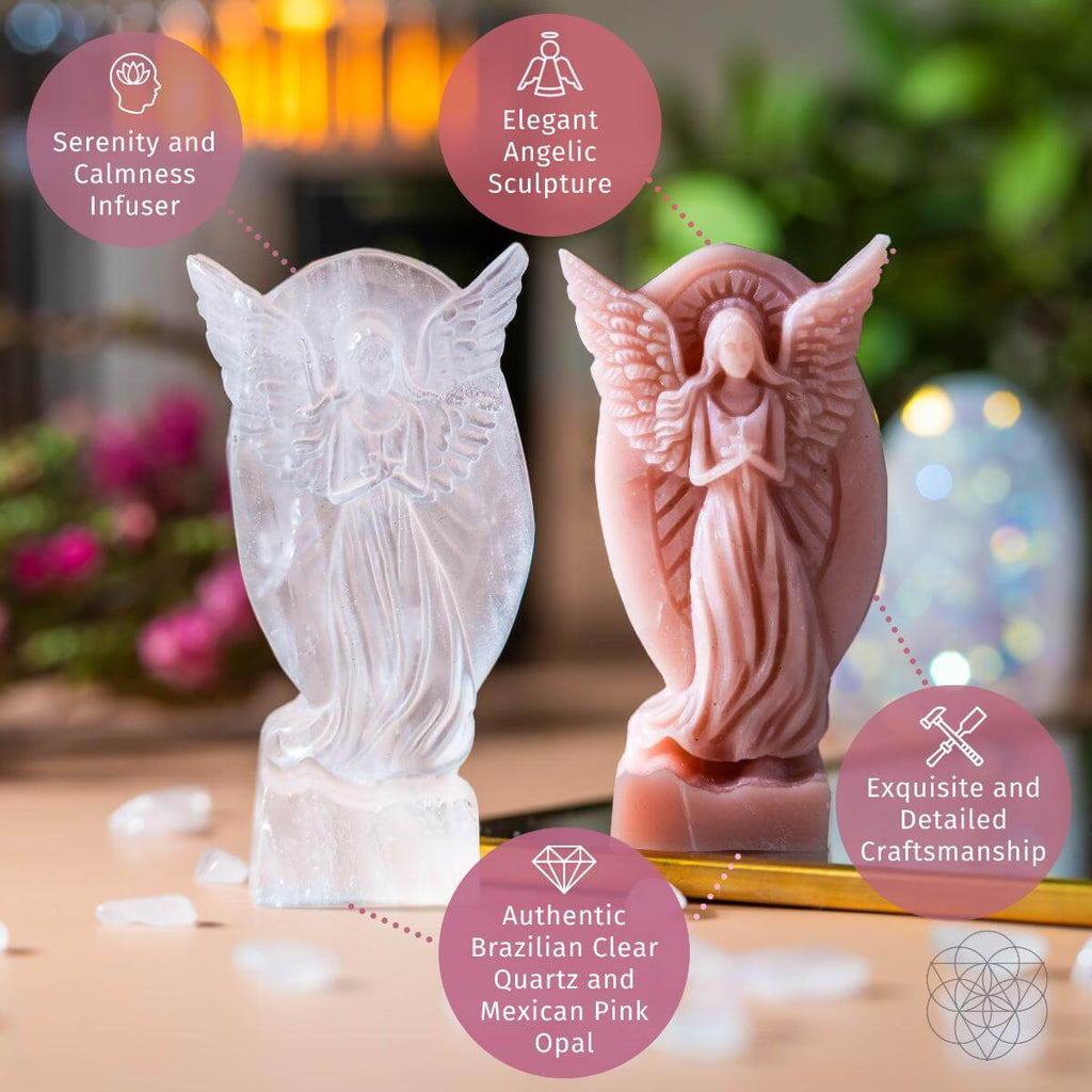 Personal Protector - Angel Carving of Ascension - Pileggi on the Square Salon Powered by Gatto Salon Group