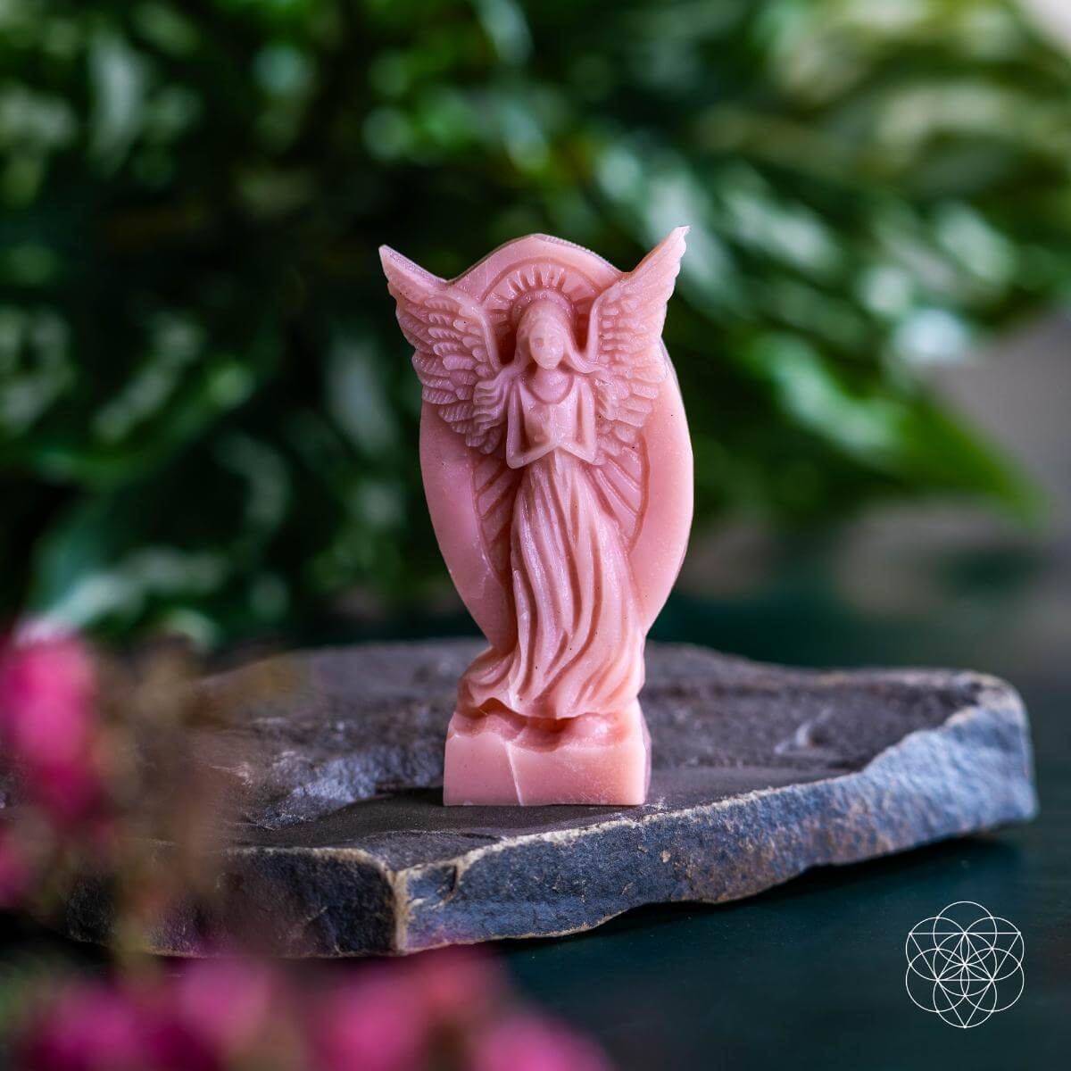Personal Protector - Angel Carving of Ascension - Pileggi on the Square Salon Powered by Gatto Salon Group