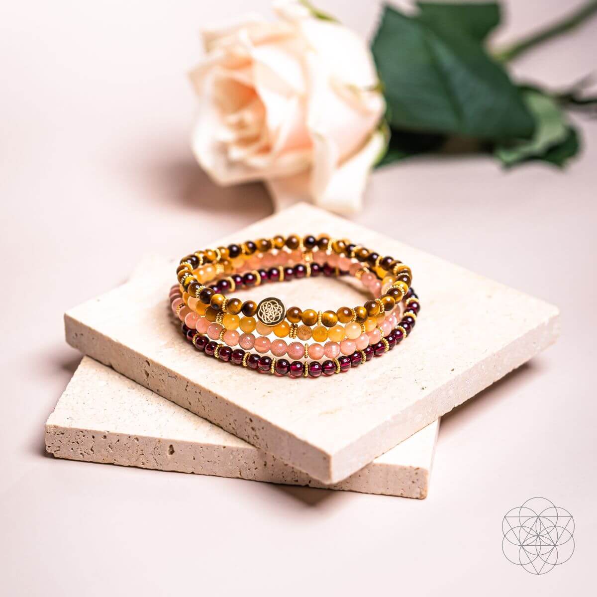 Powerful Positivity Bracelet Pack of 4 - Pileggi on the Square Salon Powered by Gatto Salon Group