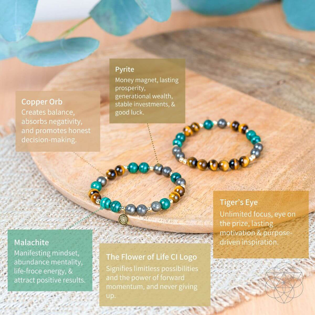 Powerhouse of Success - Trio of Stones Bracelet Bundle - Pileggi on the Square Salon Powered by Gatto Salon Group