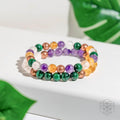 Powerhouse of Wealth Manifestation - Crystal Quartet Bracelet Set - Pileggi on the Square Salon Powered by Gatto Salon Group