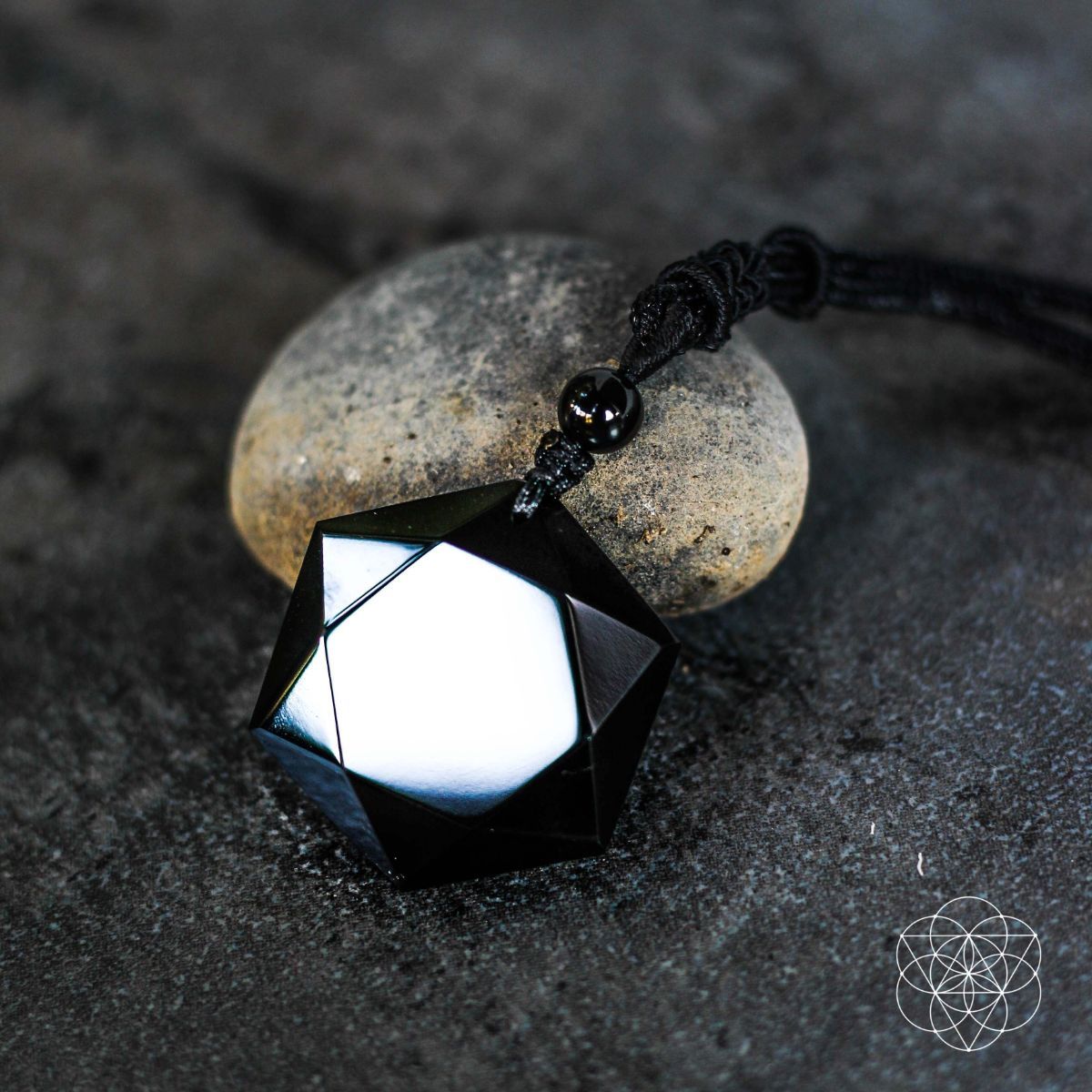 Premium Black Obsidian Talisman - Pileggi on the Square Salon Powered by Gatto Salon Group