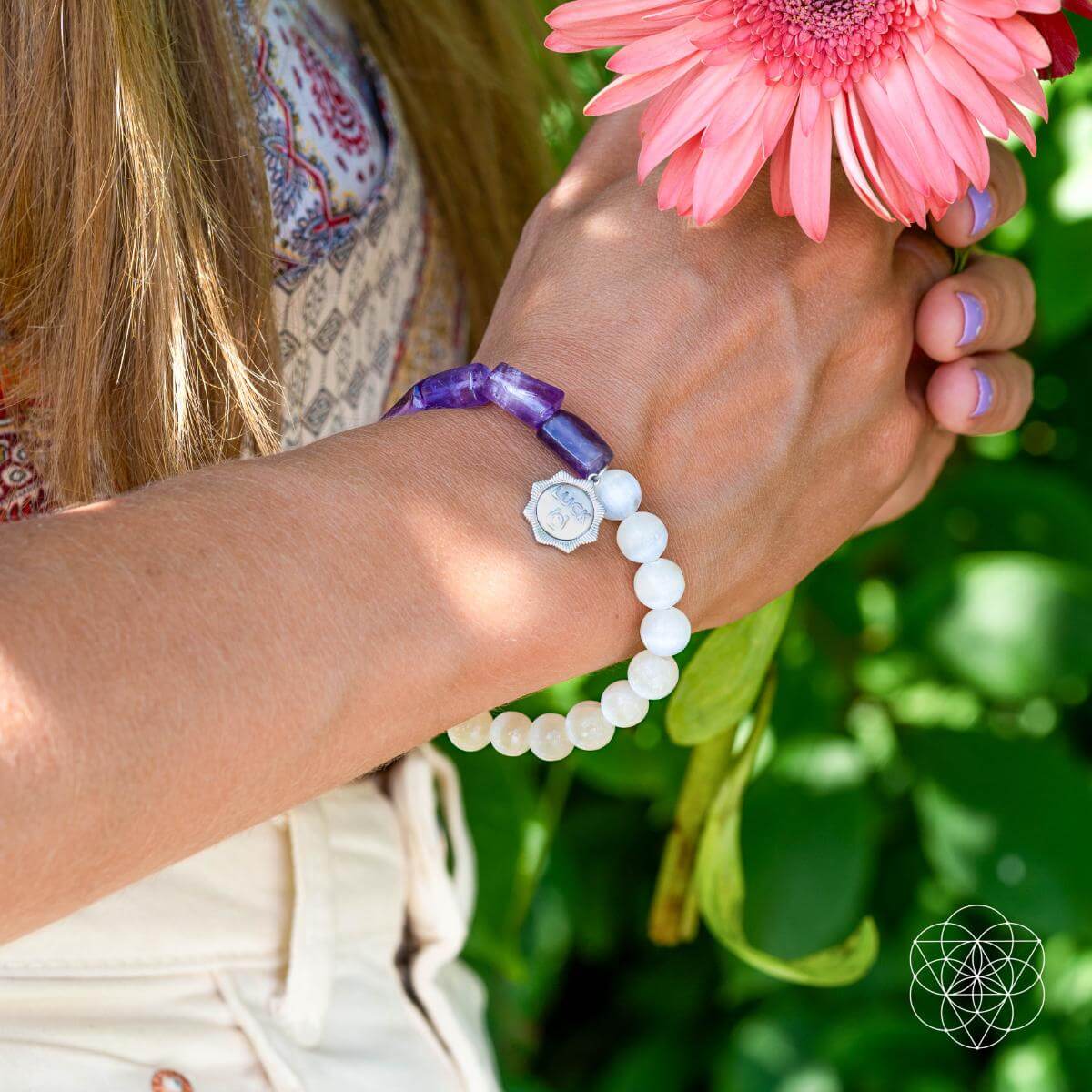 Pure Luck - Horseshoe Amethyst Bracelet - Pileggi on the Square Salon Powered by Gatto Salon Group