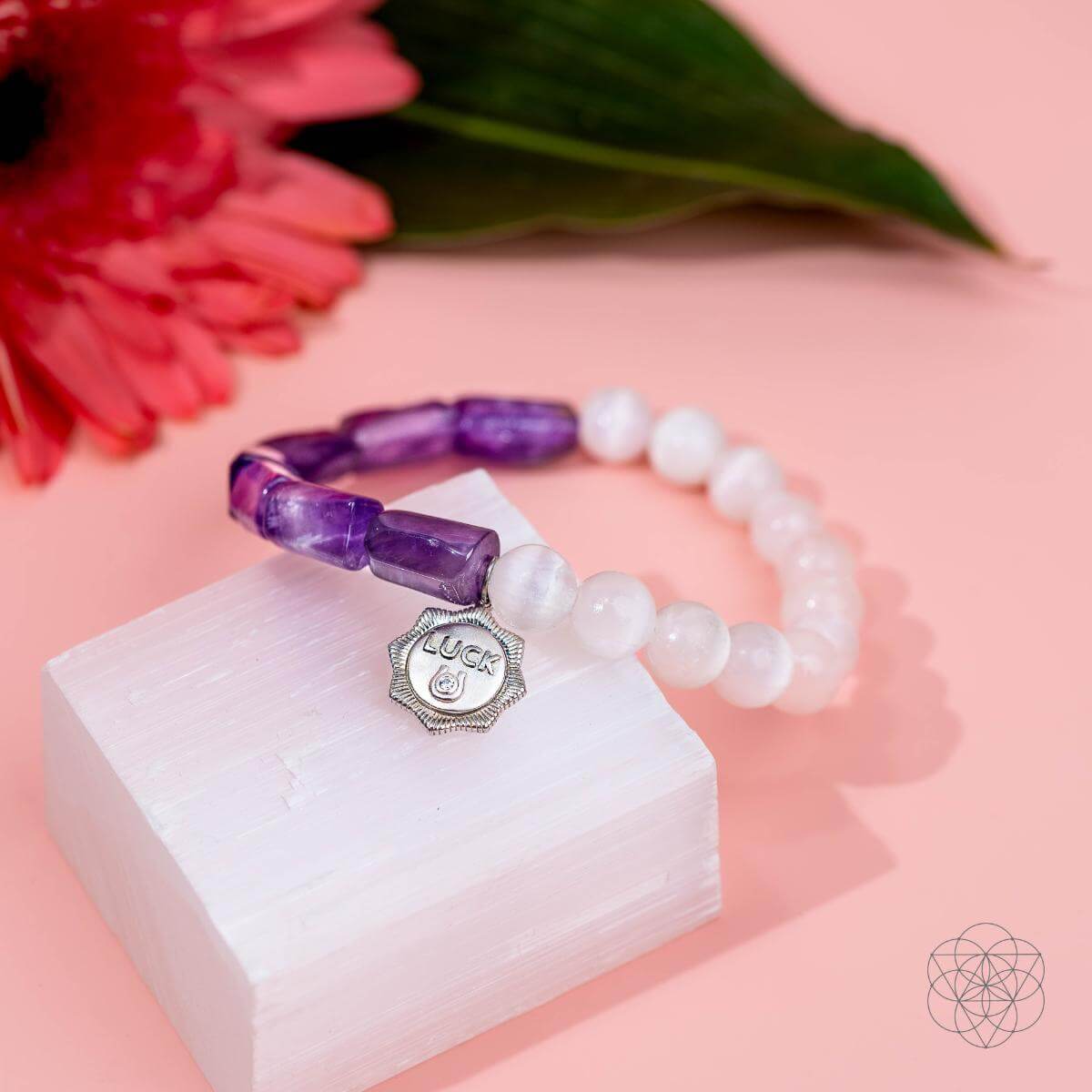 Pure Luck - Horseshoe Amethyst Bracelet - Pileggi on the Square Salon Powered by Gatto Salon Group