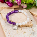 Pure Luck - Horseshoe Amethyst Bracelet - Pileggi on the Square Salon Powered by Gatto Salon Group
