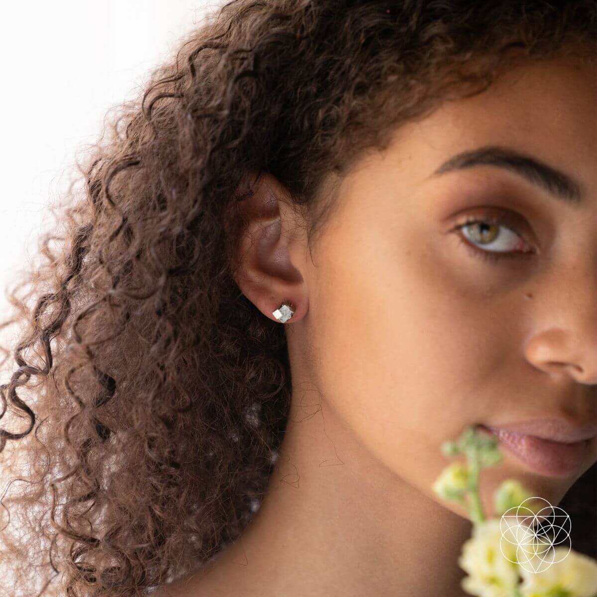 Pyrite Earrings of Wealth - Pileggi on the Square Salon Powered by Gatto Salon Group